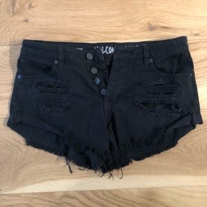 Volcom black shorts